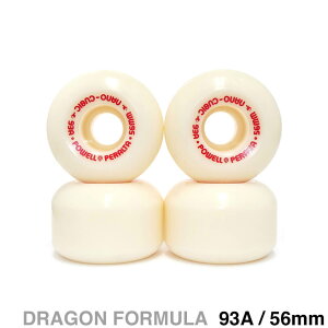 POWELL PERALTA WHEEL �p�E�G���y�����^ �E�B�[�� DRAGON FORMULA�iDF�j93A NANO CUBIC 56mm x 37mm �X�P�[�g�{�[�h �X�P�{�[