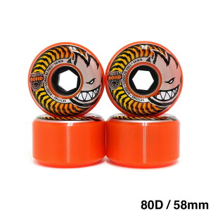 SPITFIRE WHEEL Xsbgt@C[ \tgEB[iN[U[j 80HD CONICAL FULL FADE IW 58mm XP[g{[h XP{[