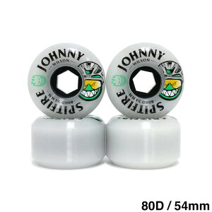 SPITFIRE WHEEL Xsbgt@C[ \tgEB[iN[U[j 80HD CONICAL FULL JOHNNY WILSON BURN SQUAD NA 54mm XP[g{[h XP{[