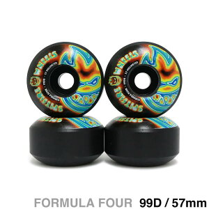 SPITFIRE WHEEL �X�s�b�g�t�@�C���[ �E�B�[�� FORMULA FOUR�iF4�j99D BIGHEAD SHAPE RADIOACTIVE �� 57mm �X�P�[�g�{�[�h �X�P�{�[