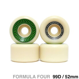 SPITFIRE WHEEL スピットファイヤー ウィール FORMULA FOUR（F4）99D OG CLASSIC 52mm スケートボード スケボー