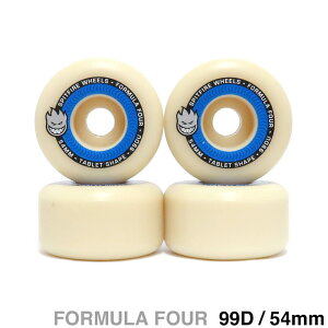SPITFIRE WHEEL Xsbgt@C[ EB[ FORMULA FOUR (F4) TABLETS 99D 54mm XP[g{[h XP{[