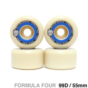 SPITFIRE WHEEL �X�s�b�g�t�@�C���[ �E�B�[�� FORMULA FOUR�iF4�j99D TABLETS 55mm �X�P�[�g�{�[�h �X�P�{�[