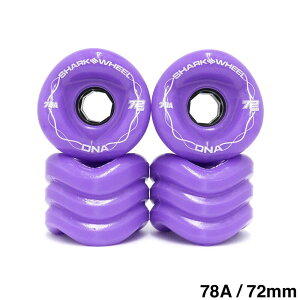 SHARK WHEEL V[NEB[ \tgEB[iN[U[j DNAi78Aj PURPLE 72mm XP[g{[h XP{[