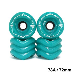 SHARK WHEEL V[NEB[ \tgEB[iN[U[j DNAi78Aj TURQUOISE 72mm XP[g{[h XP{[