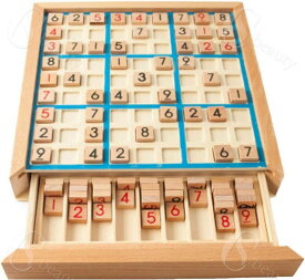 木製 ナンバープレース 数独 ナンプレ 知育玩具