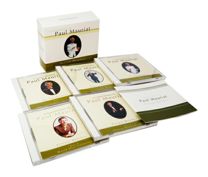 楽天市場 新品 ポール モーリア Paul Mauriat エターナル メロディーズ Cd5枚組 Cd C S C 楽天市場店