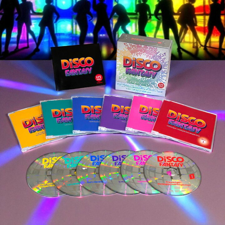 楽天市場】【特典あり】新品 ディスコ・ファンタジー CD6枚組 全125曲 