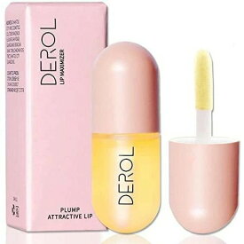 【送料無料】DEROL リッププランパー Lip Plumper デロル リップ プランパー リップグロス リップベース リップケア リップバーム 唇の皮むけ 唇の荒れ 乾燥 ビタミンE ジンジャーエキス 美容液 美容 中国コスメ 中華コスメ 韓国コスメ [WMS]