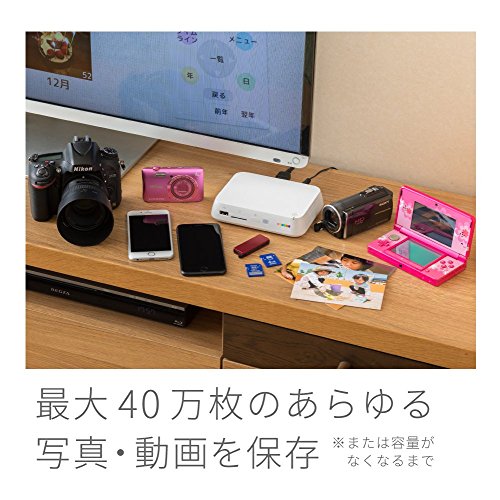 BUFFALO デジタルフォト・アルバム おもいでばこ 1TB PD-1000 ゲーム用