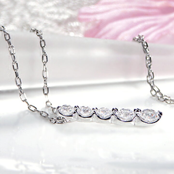 楽天市場】Pt950【0.5ct】ダイヤモンド ネックレス 【送料無料】ダイヤ 