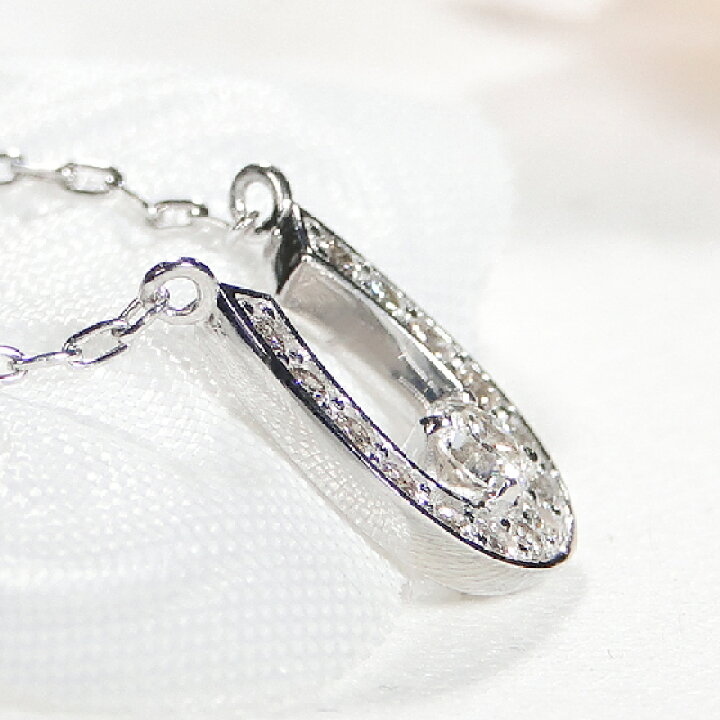 楽天市場】Pt950 ダイヤモンド 馬蹄 ネックレス【0.26ct 】ペンダント 