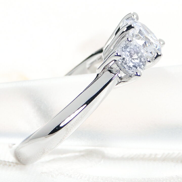 楽天市場】Pt950 ダイヤモンド リング【1.6ct】【中央宝石研究所鑑定 