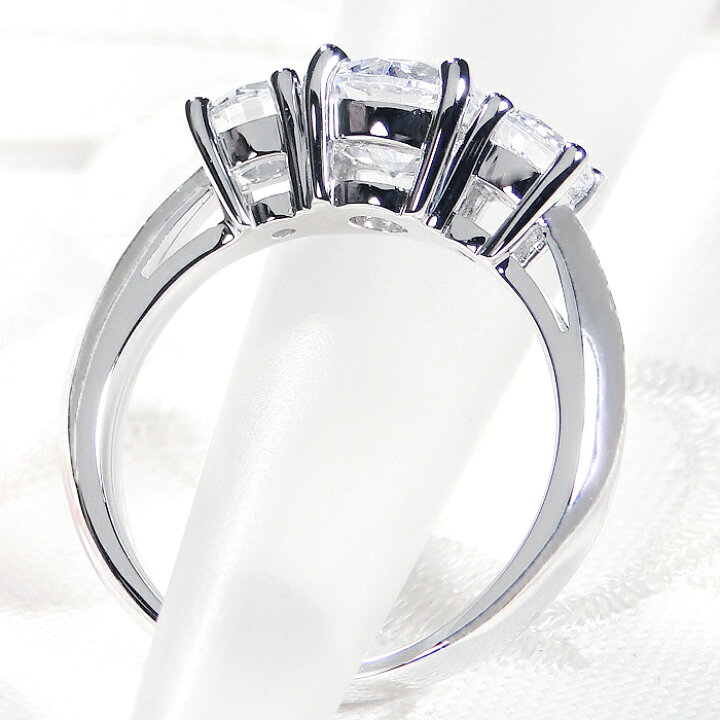 楽天市場】Pt950 ダイヤモンド リング【1.6ct】【中央宝石研究所鑑定 