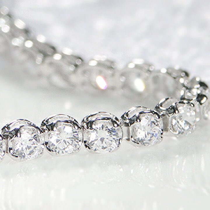 楽天市場】pt900【2.0ct】ダイヤモンド テニス ブレスレット【送料無料 