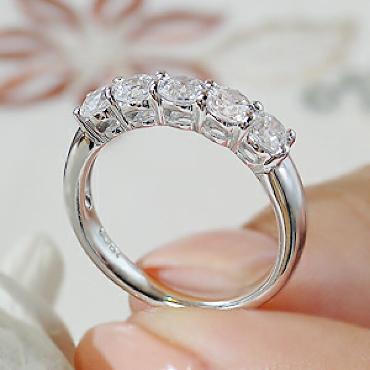 楽天市場】pt900 ダイヤモンド リング【0.7ct】/ダイヤ リング 