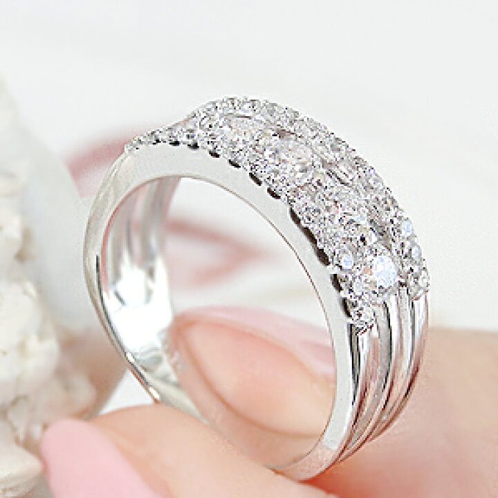 楽天市場】pt900【1.0ct】ダイヤモンド リング /【送料無料】【代引 