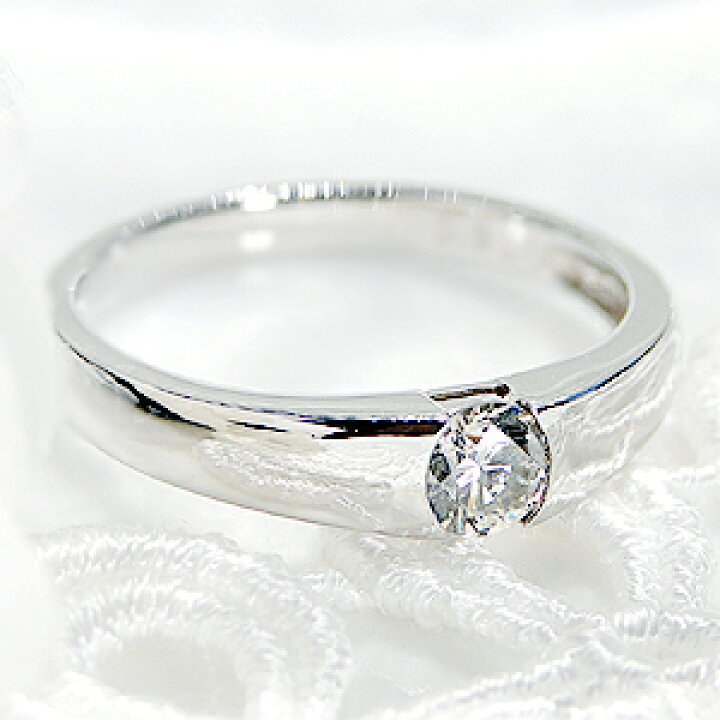 PT900 ダイヤモンド リング 0.324CT 