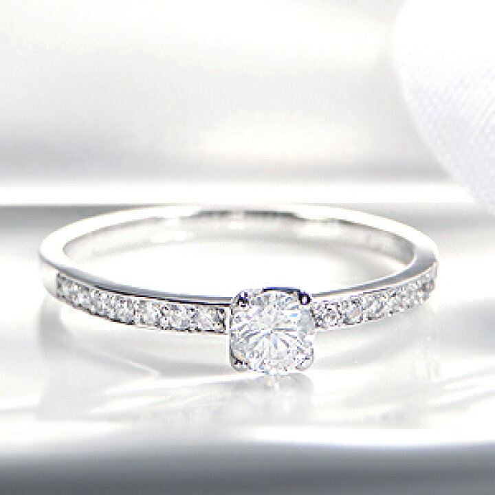 楽天市場】pt900【0.35ct】 ダイヤモンド リング/【送料無料】【代引  