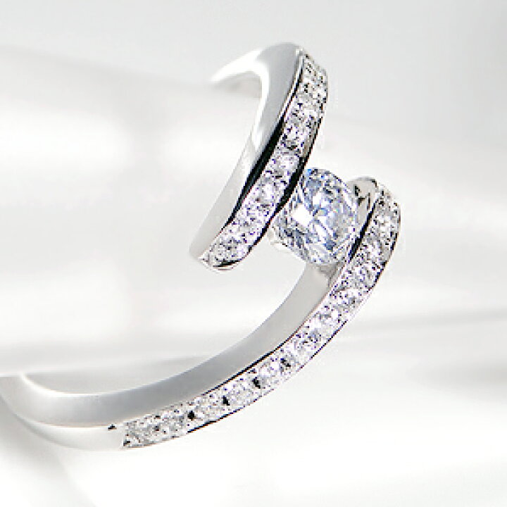 楽天市場】pt900【0.54ct】ダイヤモンド リング【0.54ct】【送料無料 