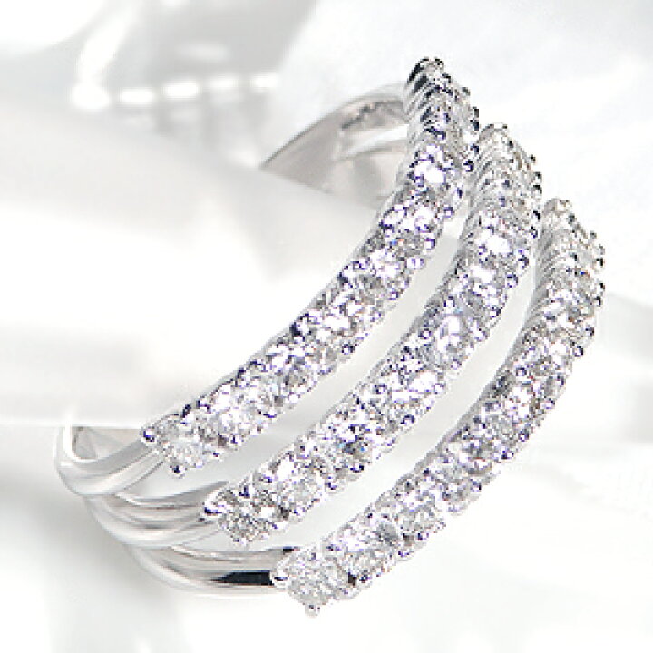 楽天市場】pt900 ダイヤモンド リング【1.3ct】/【送料無料】【代引 