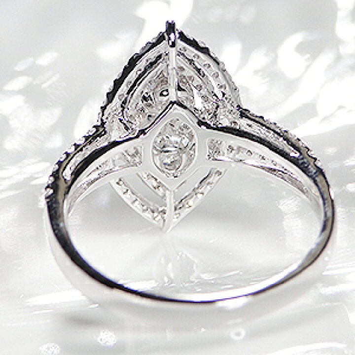 楽天市場】pt900 ダイヤモンド 取り巻き リング 【0.7ct】/【送料無料 
