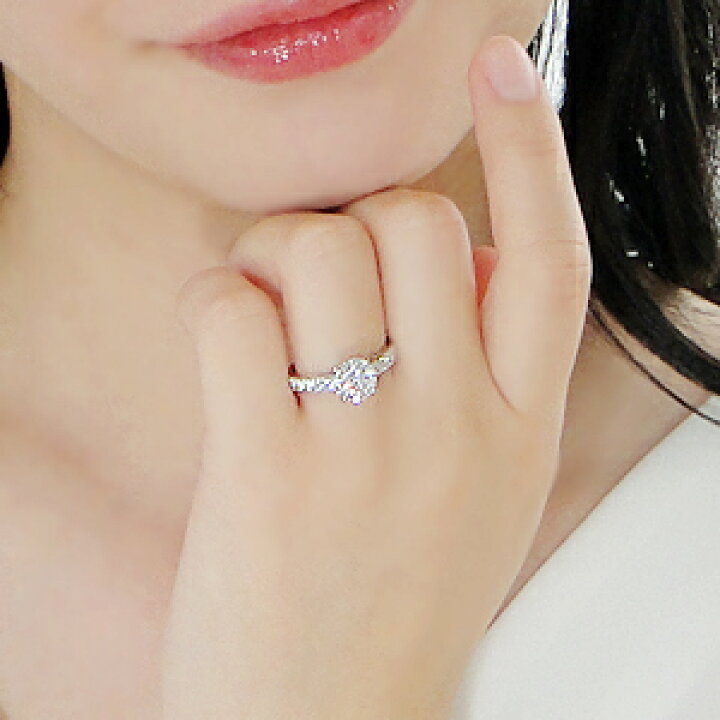 楽天市場】指輪中石1.5ct HカラーSI2GOOD! pt950 中石 大粒1.5カラット 