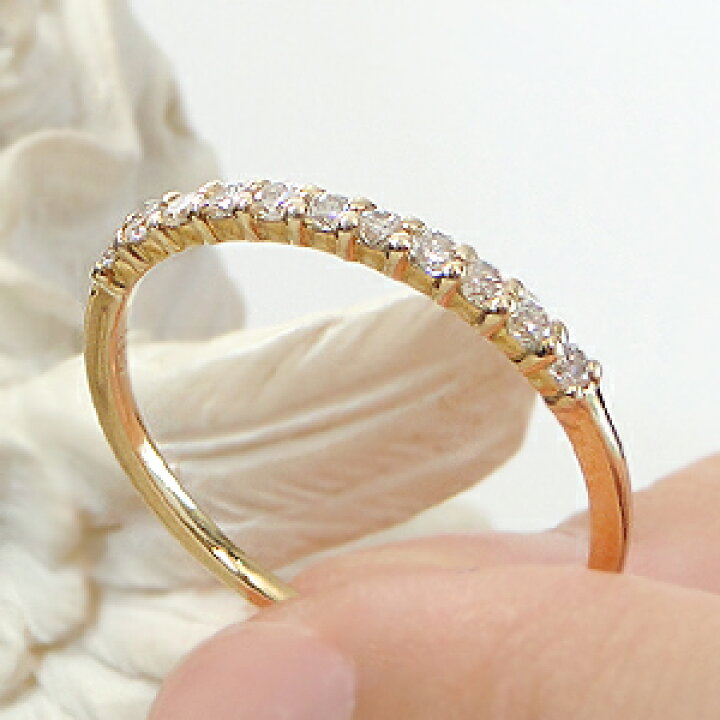 楽天市場】K18YG ダイヤモンド エタニティリング【0.2ct】 人気 定番 