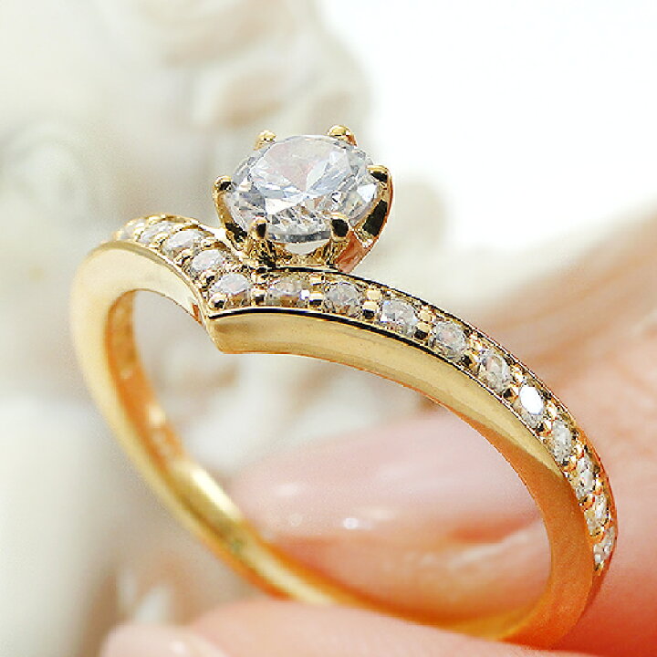 リメイク】K18YG ダイヤモンド リング 0.03CT（リング｜ふくしま宝石） 