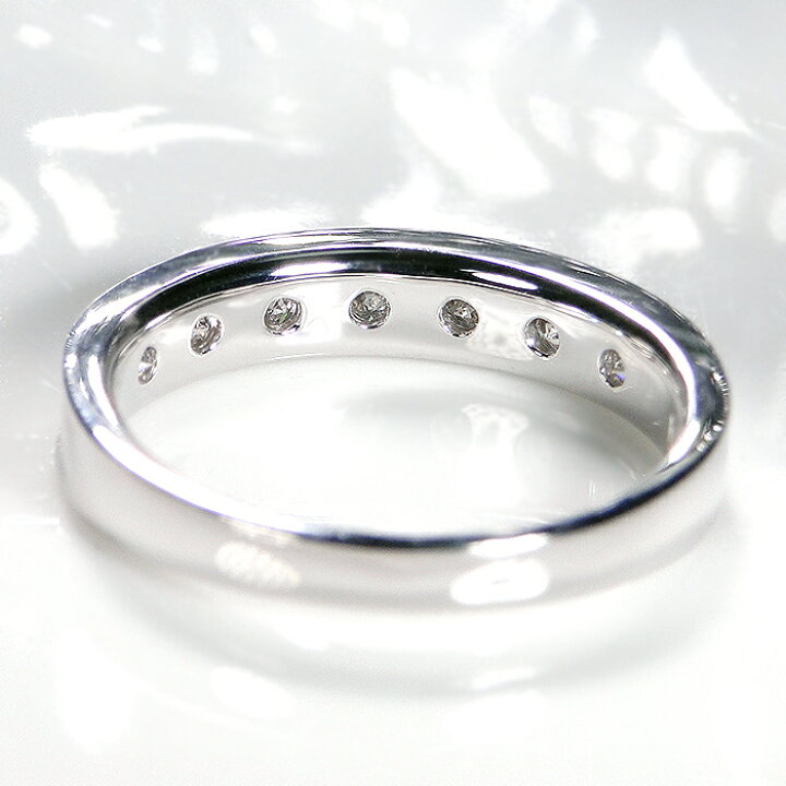 楽天市場】pt900【0.5ct】ダイヤモンド エタニティリング【送料無料 