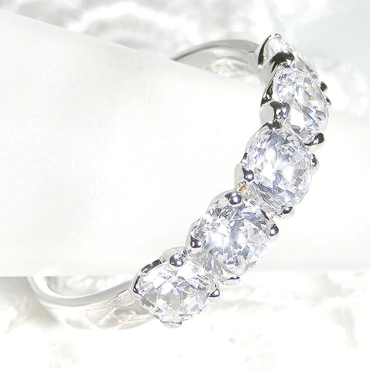 楽天市場】pt950 大粒 ダイヤモンド リング【1.50ct】ダイヤ リング 