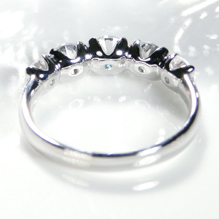 楽天市場】pt950 大粒 ダイヤモンド リング【1.50ct】ダイヤ リング 