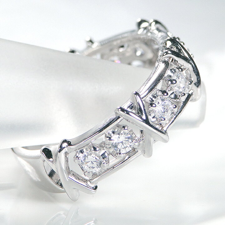 楽天市場】pt900 ダイヤモンド リング【0.5ct】 おしゃれ 人気 可愛い 