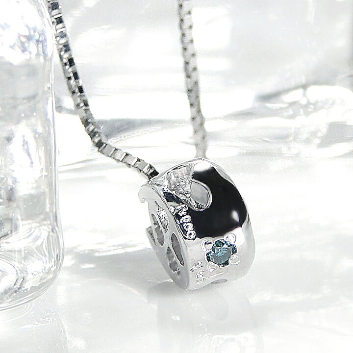 楽天市場】PT900 0.21ct 馬蹄モチーフ ダイヤモンド ネックレスダイヤ 
