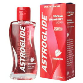 【メール便送料 300円】甘いストロベリーの香り♪　−ASTROGLIDE（アストログライド）ストロベリーフレーバー 5オンス（148ml）！−　甘い香りはリラックスした雰囲気を演出(^_-)y　【消費税込み】【02P09Jul16】【セール対象商品】【0301楽天カード分割】