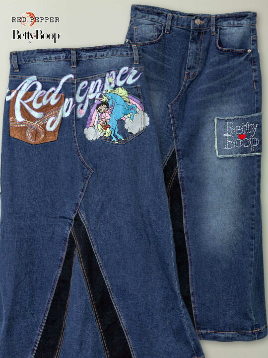 楽天市場】＜送料無料＞【RED PEPPER×BETTY BOOP】“UNICORN BETTY  