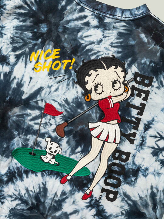 楽天市場】【The BRAVE-MAN×BETTY BOOP】“ベティ：ゴルフ” 刺繍入り T 