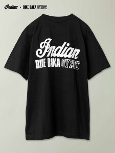 �yINDIAN×TOKYO BB×CHIEF TAKEYAMA�zLOGO PRINT S/S T-SHIRT �b T�V���c �e�B�[�V���c ����T �ʔ� �� �ĕ� �����Y ���j�Z�b�N�X �� �u���b�N �� �O���[�� M L XL LL 2L �傫���T�C�Y �������� ������� �C���f�B