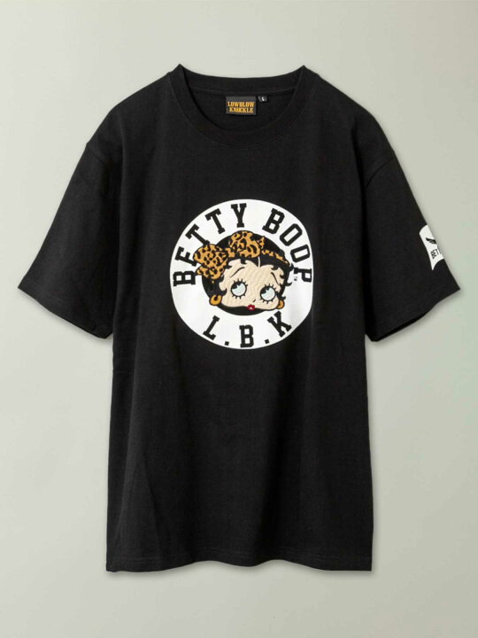 楽天市場】【LOW BLOW KNUCKLE×BETTY BOOP】“特攻服ベティ”刺繍入りT 