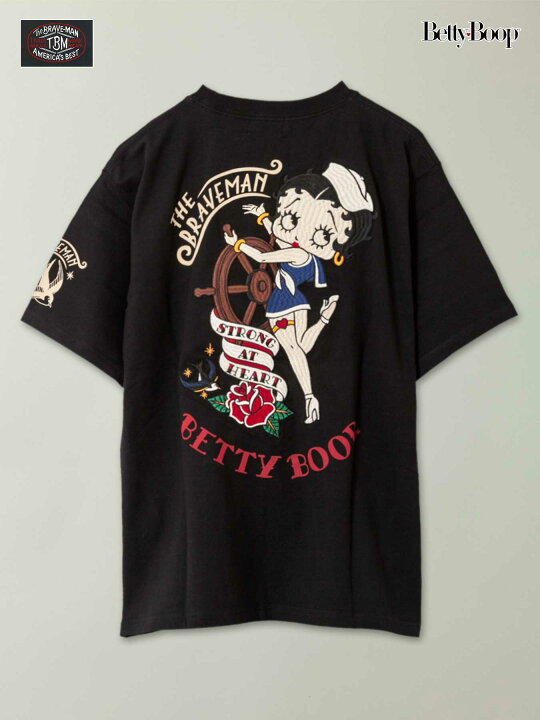 楽天市場】【The BRAVE-MAN×BETTY BOOP】“ セーラー ベティ ” 刺繍入り 