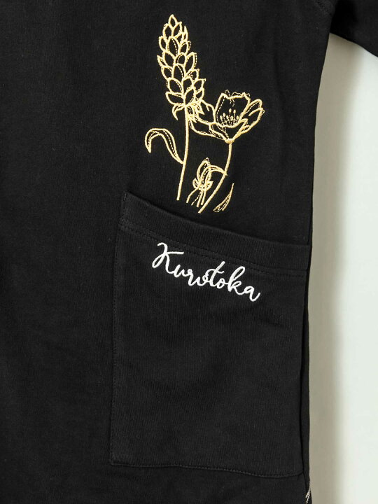 楽天市場】＜送料無料＞【黒菟華】“花には水を” 総刺繍 ダブル フード  