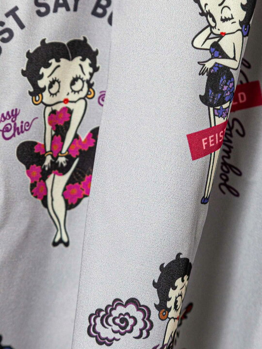 楽天市場】【HARAKIRI×BETTY BOOP】“アーカイブ ベティ ”総柄プリント 