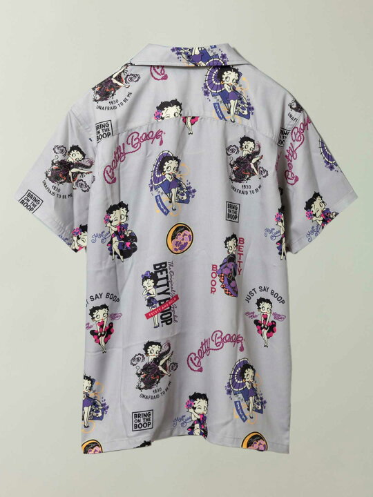 楽天市場】【HARAKIRI×BETTY BOOP】“アーカイブ ベティ ”総柄プリント 