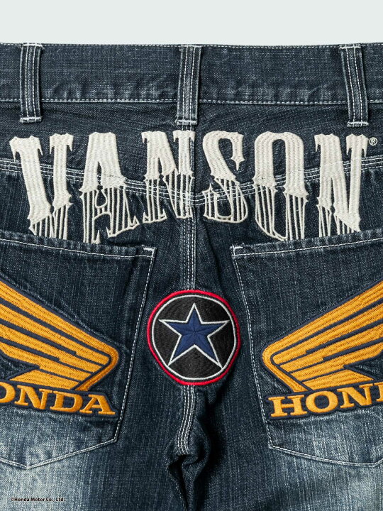 楽天市場】＜送料無料＞【HONDA×VANSON】“ウィングホイール”総刺繍 