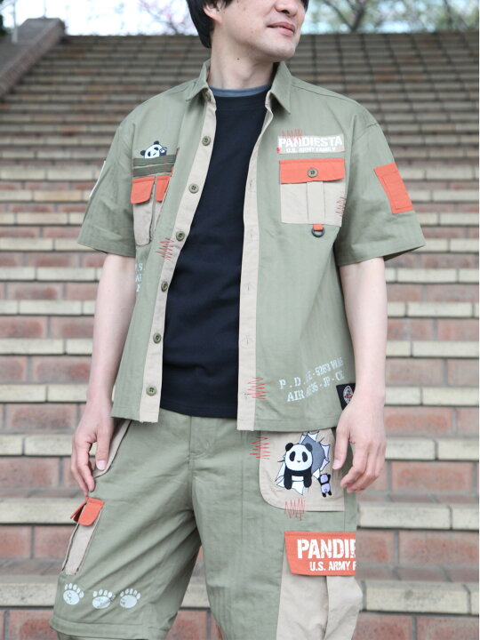 楽天市場】＜送料無料＞【PANDIESTA JAPAN】“PDJ-ARMY” 半袖 