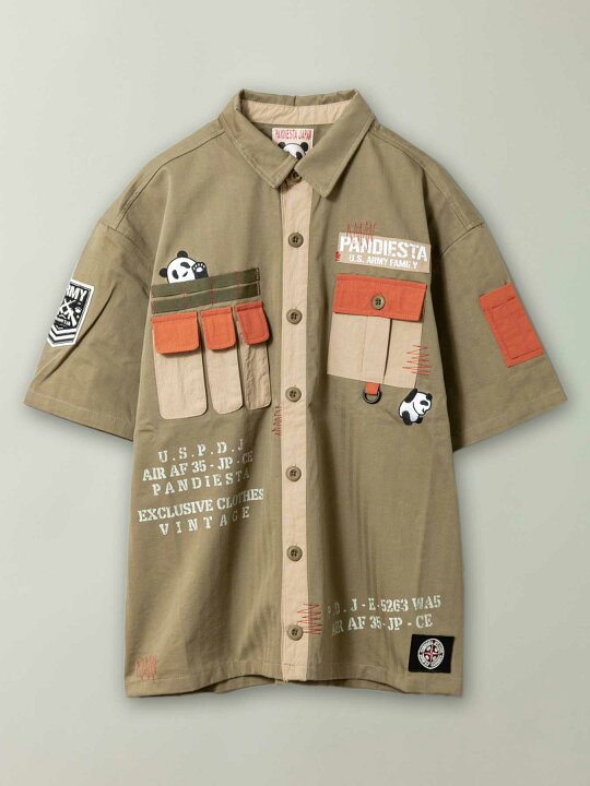 楽天市場】＜送料無料＞【PANDIESTA JAPAN】“PDJ-ARMY” 半袖 