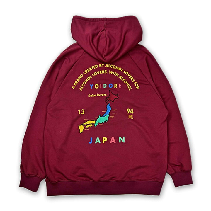 楽天市場】【YOIDORE】“スーベニア”刺繍入りZIP パーカー ｜ 和柄 
