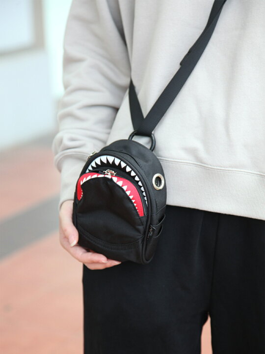 楽天市場】【MORN CREATIONS】“シャーク”2WAYショルダーポーチ｜ BAG 