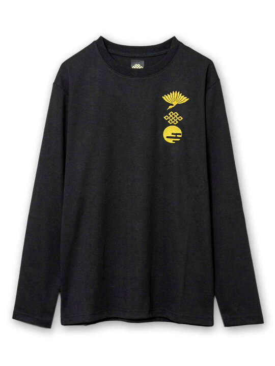 楽天市場】◇スーパーSALE◇【雅結】“月と鶴”刺繍入りプリント ロンT 