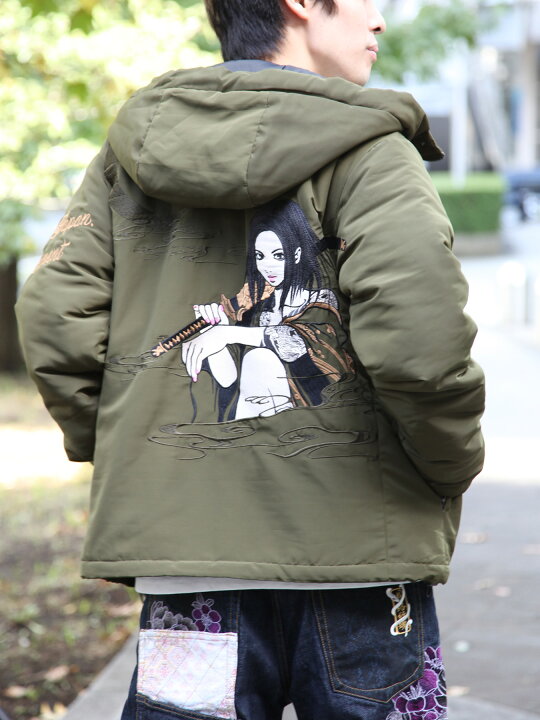 楽天市場】◇スーパーSALE◇【抜刀娘】“凛：静夜黄昏”総刺繍 中綿 